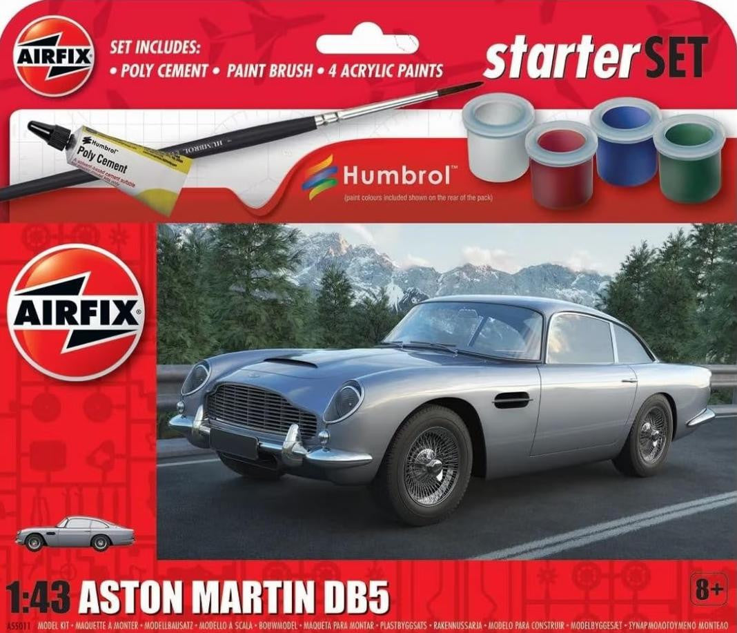 Airfix 1/43 Aston Martin DB5 Starter Set 55011
